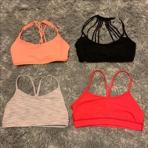 Lululemon Sport Bras lot in size 4 and 6